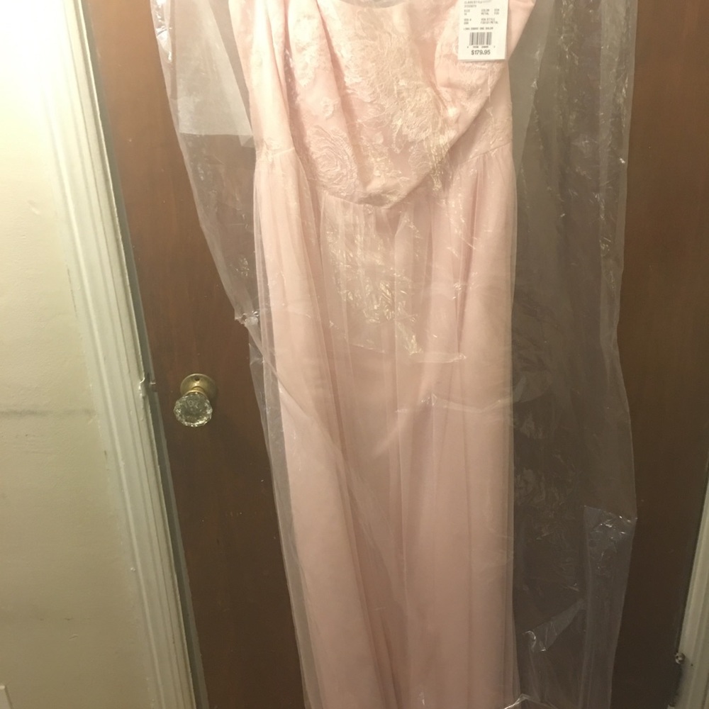 UNOPENED David’s Bridal, Petal, Size: 14 - one shoulder bridesmaid dress
